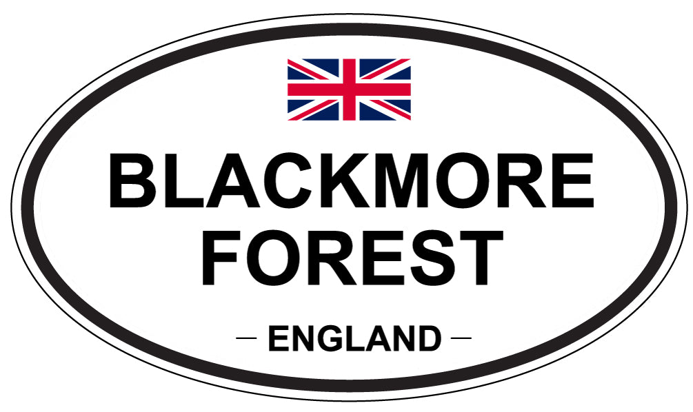 BLACKMORE FOREST, England - Oval Magnet