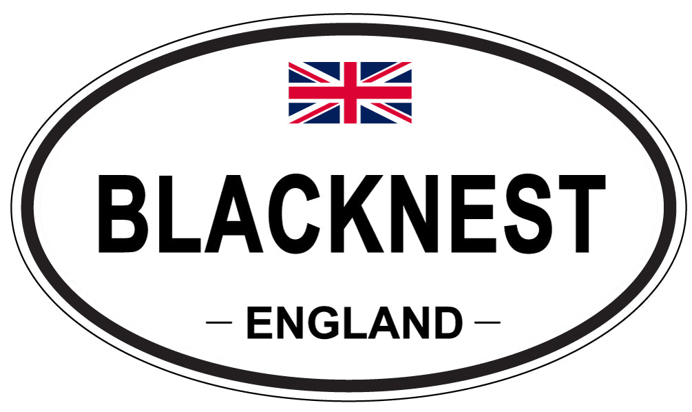BLACKNEST, England - Oval Magnet