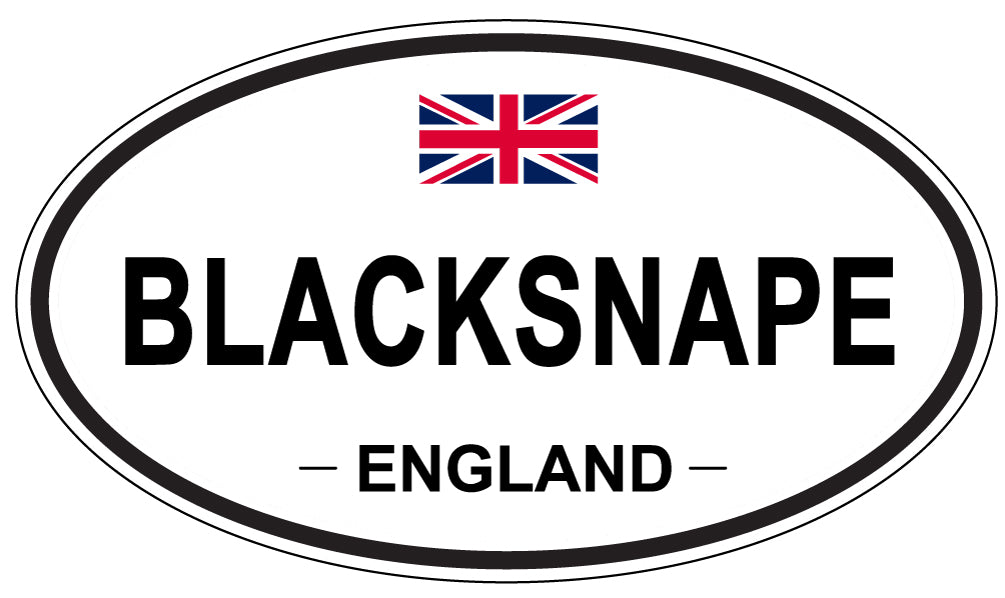 BLACKSNAPE, England - Oval Magnet