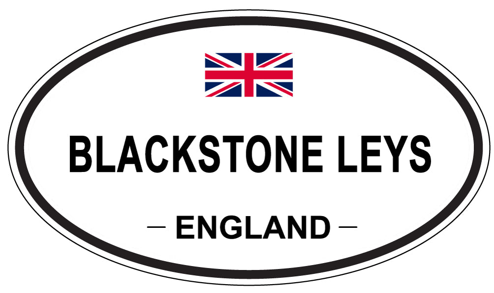 BLACKSTONE LEYS, England - Oval Magnet