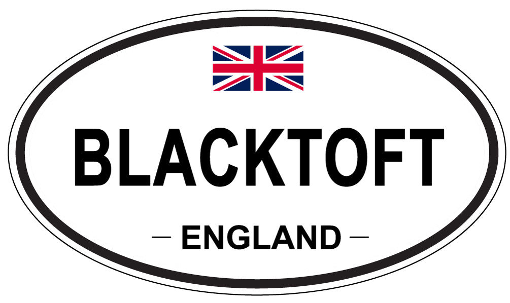 BLACKTOFT, England - Oval Magnet
