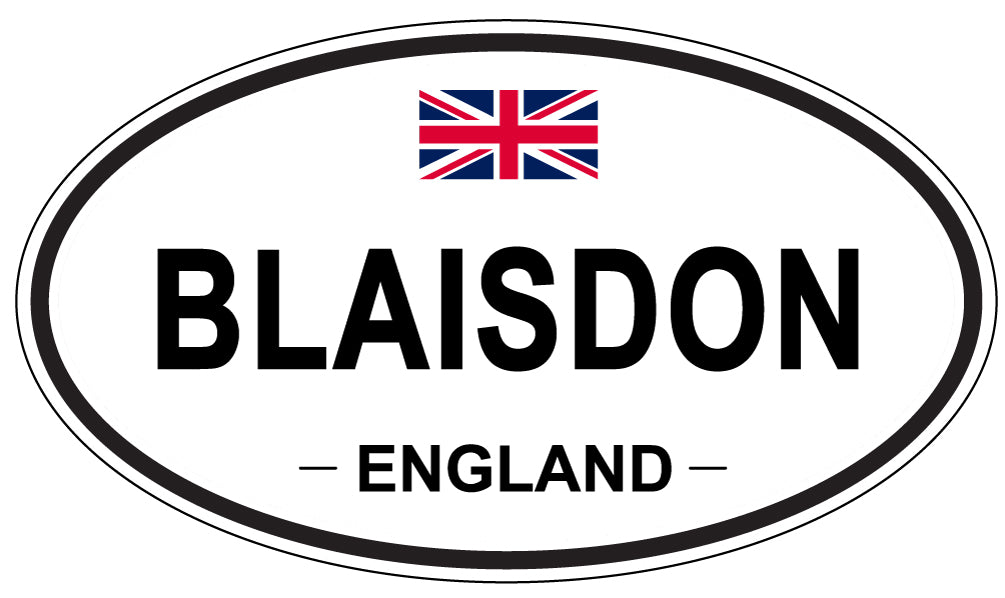 BLAISDON, England - Oval Magnet
