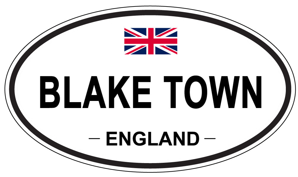 BLAKE TOWN, England - Oval Magnet