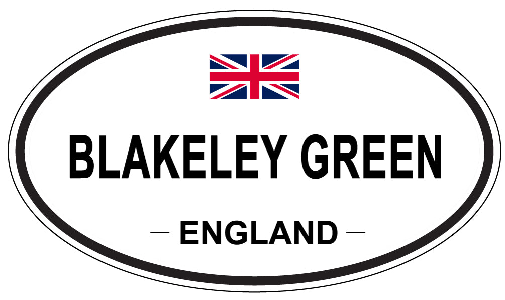 BLAKELEY GREEN, England - Oval Magnet