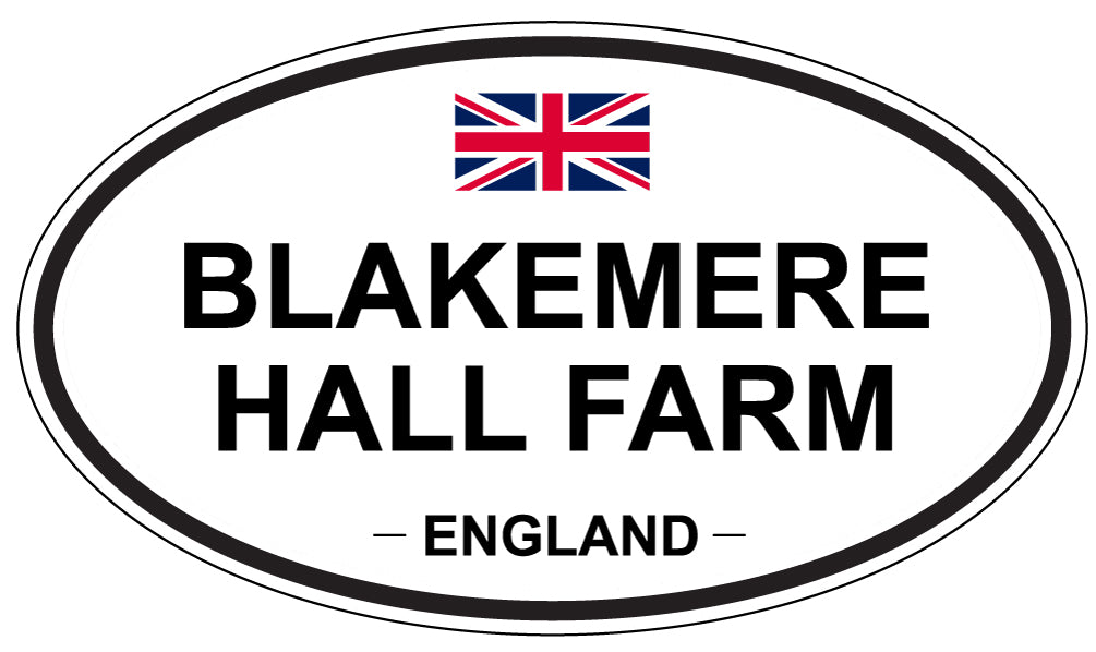 BLAKEMERE HALL FARM, England - Oval Magnet