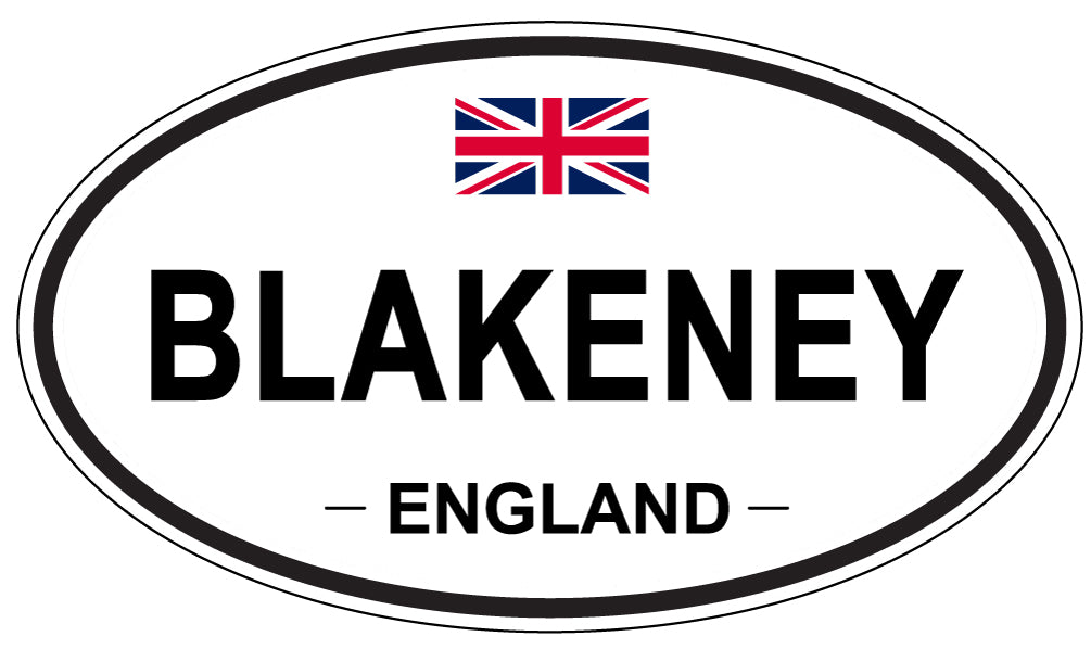 BLAKENEY, England - Oval Magnet