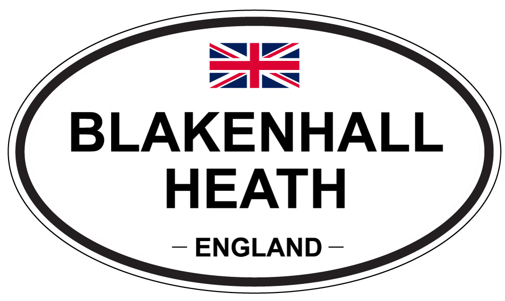 BLAKENHALL HEATH, England - Oval Magnet