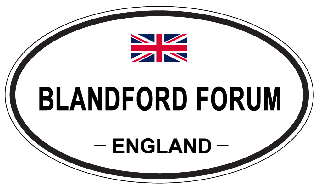 BLANDFORD FORUM, England - Oval Magnet