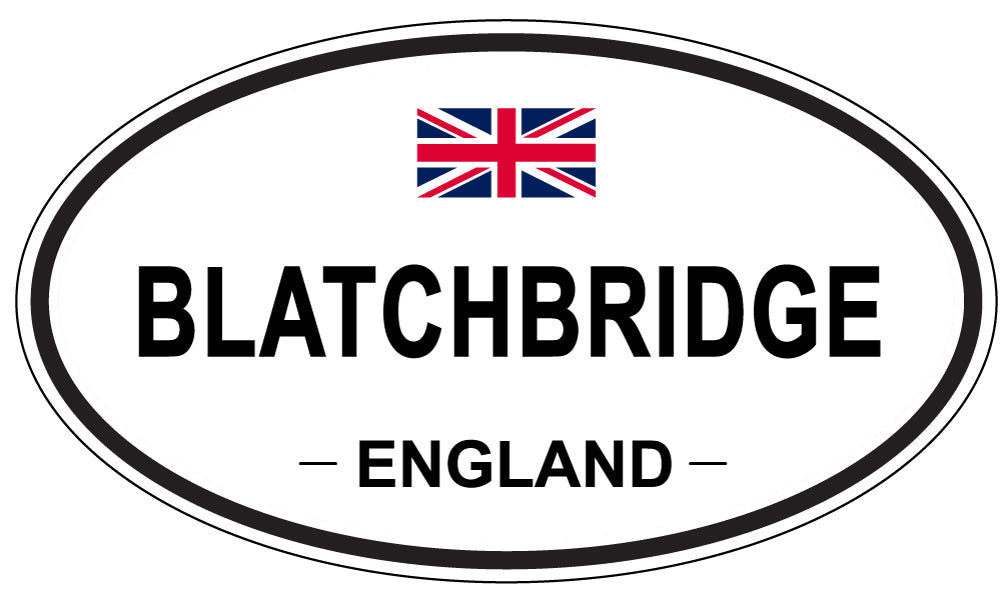 BLATCHBRIDGE, England - Oval Magnet