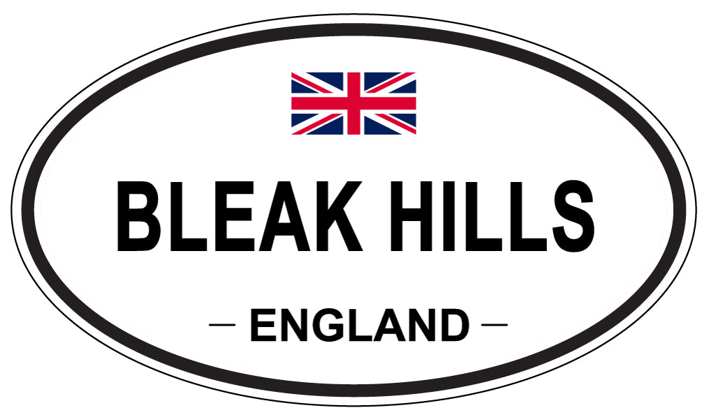 BLEAK HILLS, England - Oval Magnet