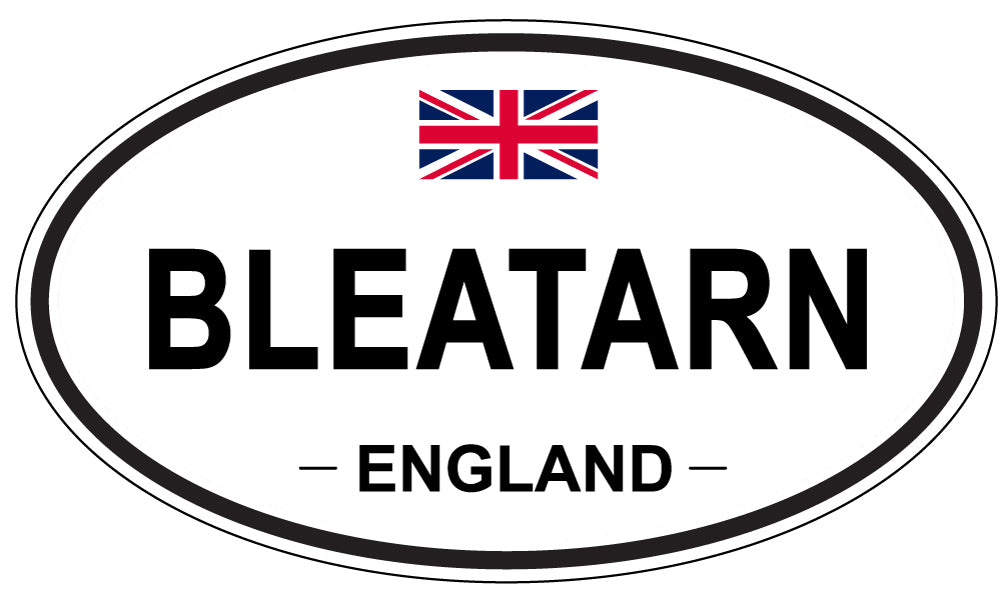 BLEATARN, England - Oval Magnet