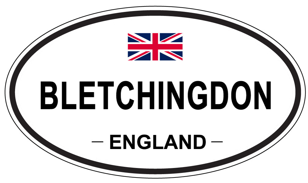 BLETCHINGDON, England - Oval Magnet