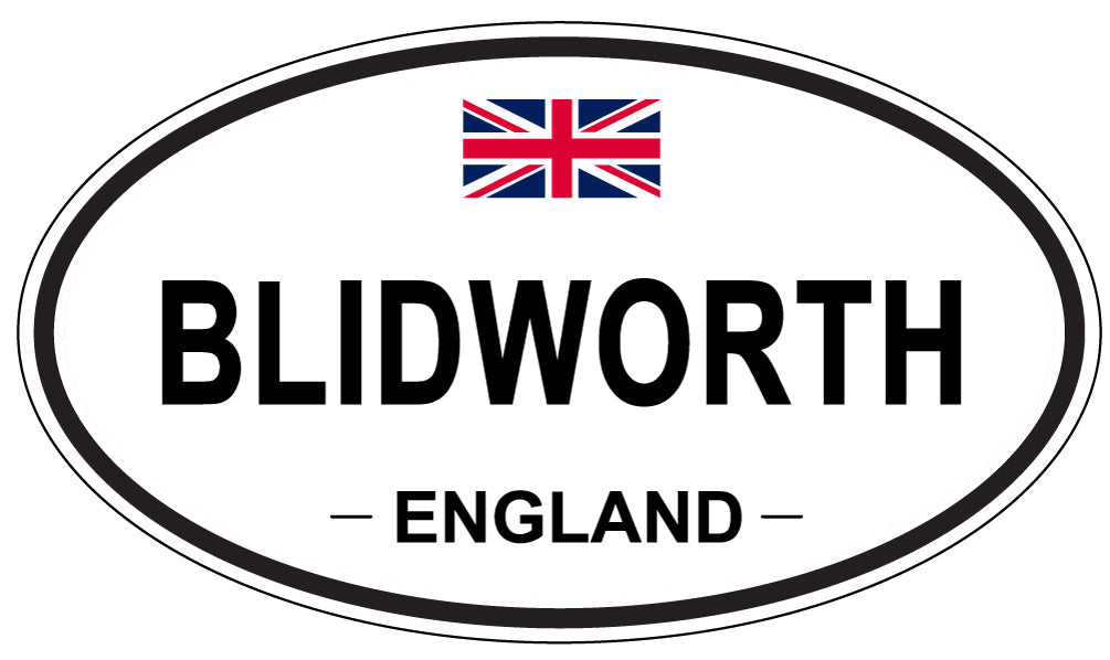 BLIDWORTH, England - Oval Magnet