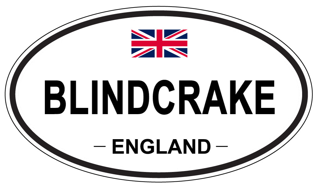 BLINDCRAKE, England - Oval Magnet