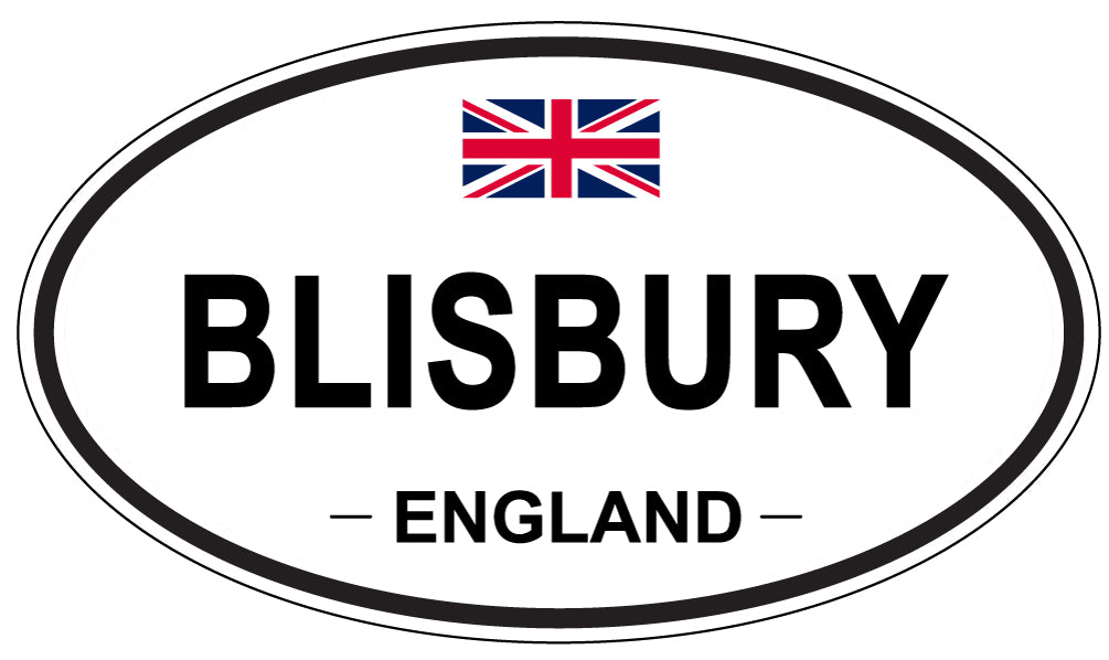 BLISBURY, England - Oval Magnet