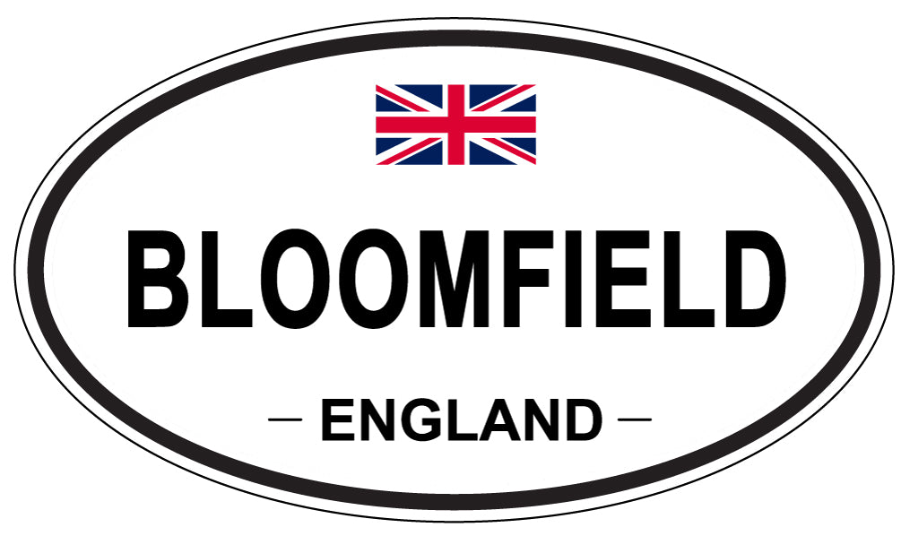 BLOOMFIELD, England - Oval Magnet