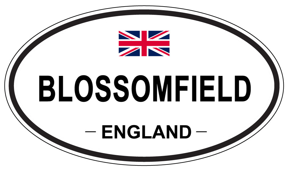 BLOSSOMFIELD, England - Oval Magnet