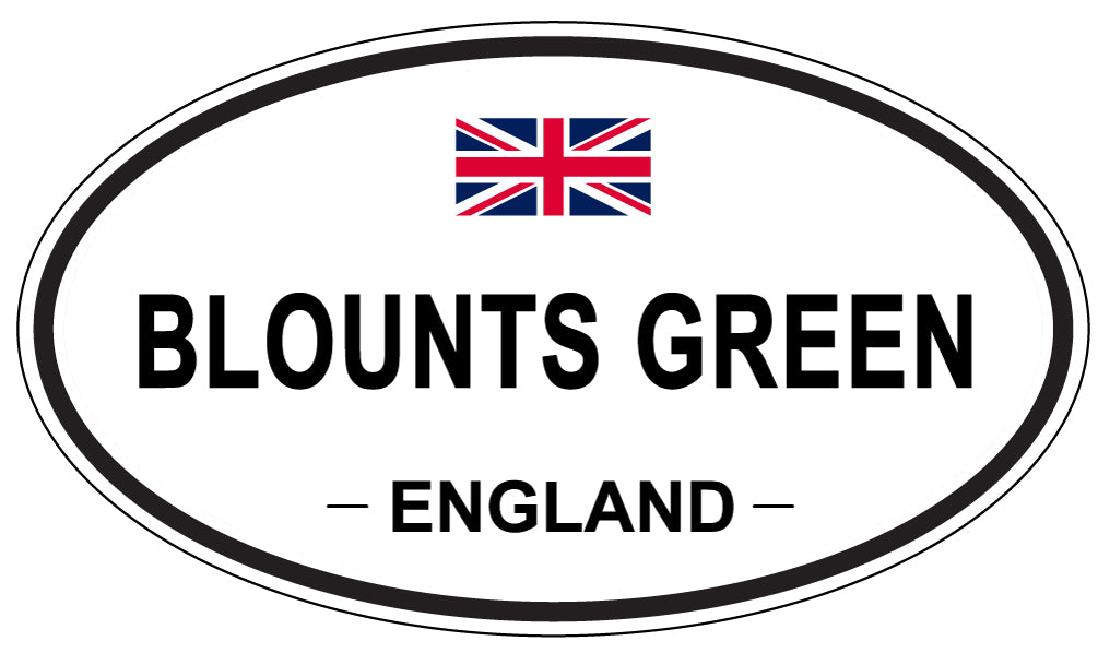BLOUNTS GREEN, England - Oval Magnet