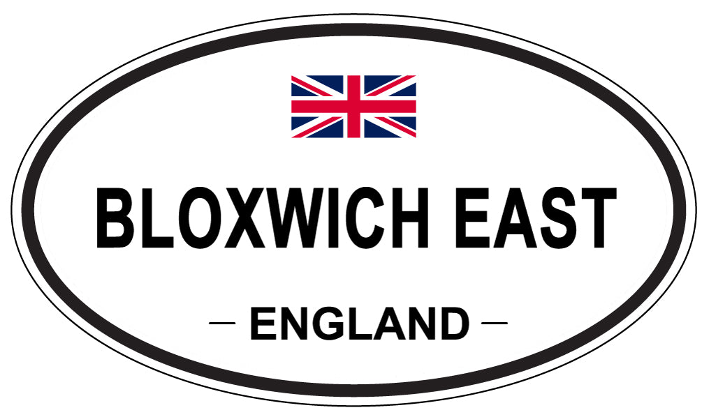 BLOXWICH EAST, England - Oval Magnet