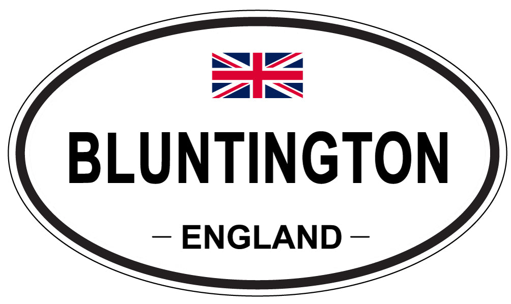 BLUNTINGTON, England - Oval Magnet