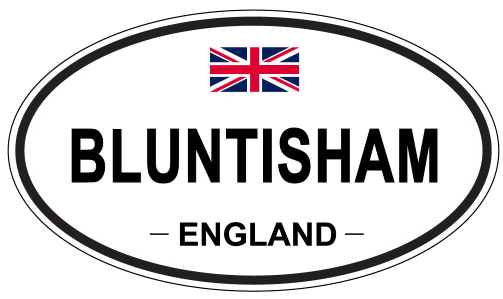 BLUNTISHAM, England - Oval Magnet