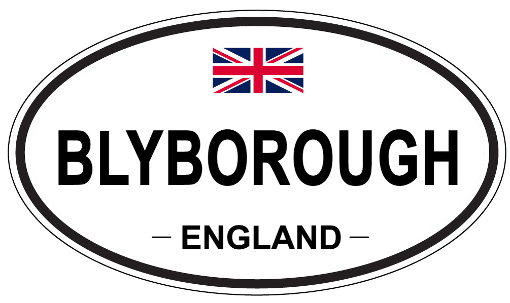 BLYBOROUGH, England - Oval Magnet