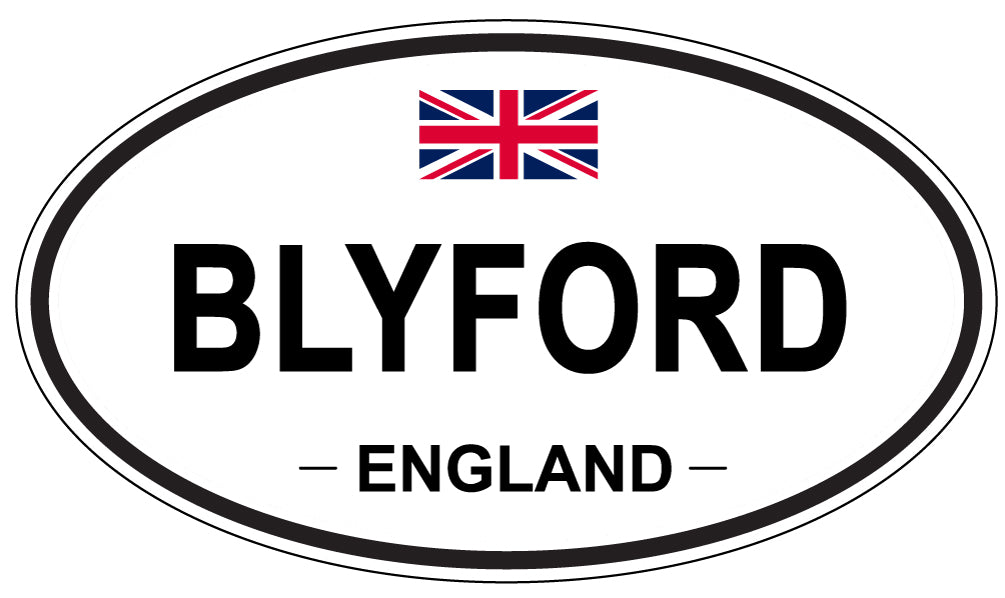 BLYFORD, England - Oval Magnet