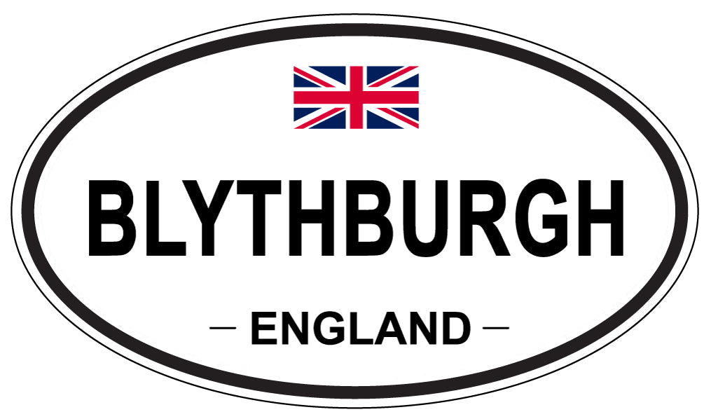 BLYTHBURGH, England - Oval Magnet