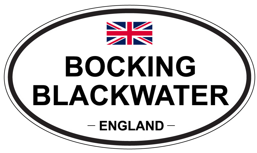 BOCKING BLACKWATER, England - Oval Magnet
