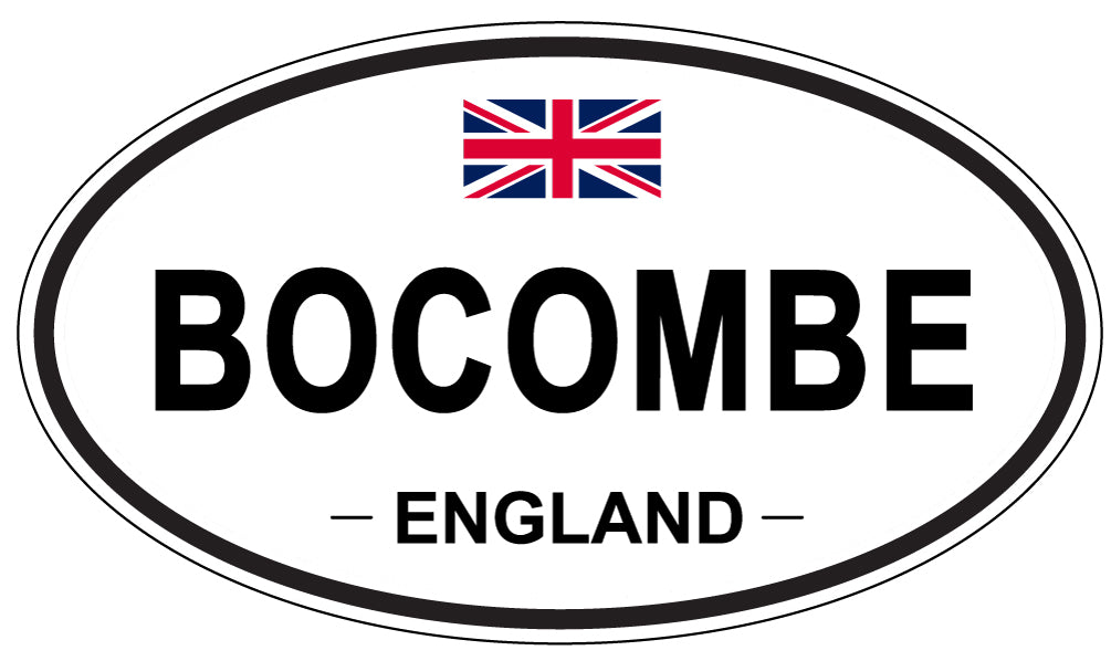 BOCOMBE, England - Oval Magnet