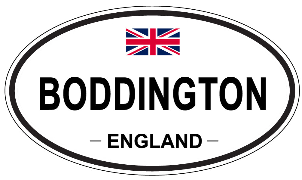 BODDINGTON, England - Oval Magnet