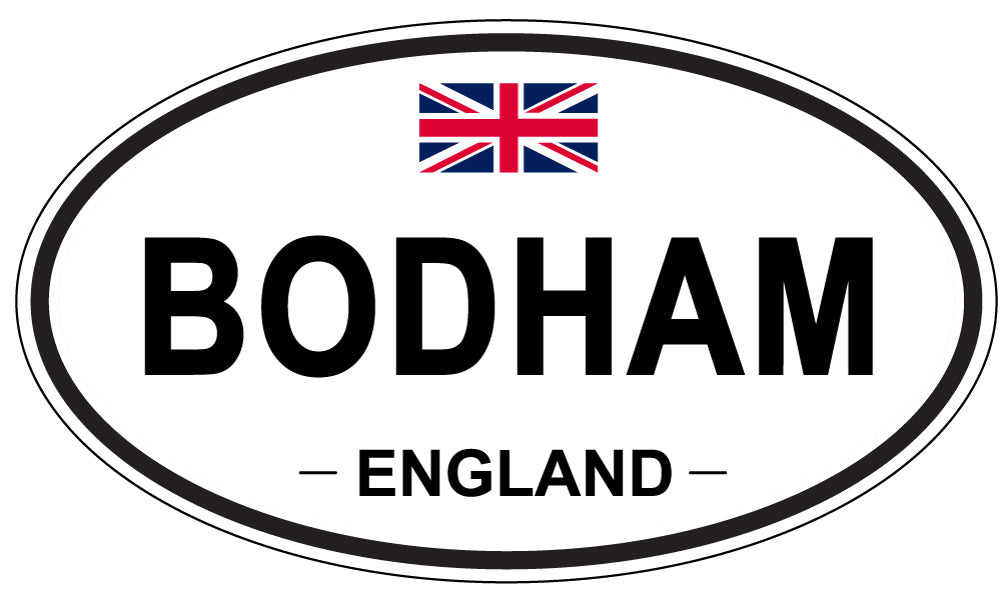 BODHAM, England - Oval Magnet