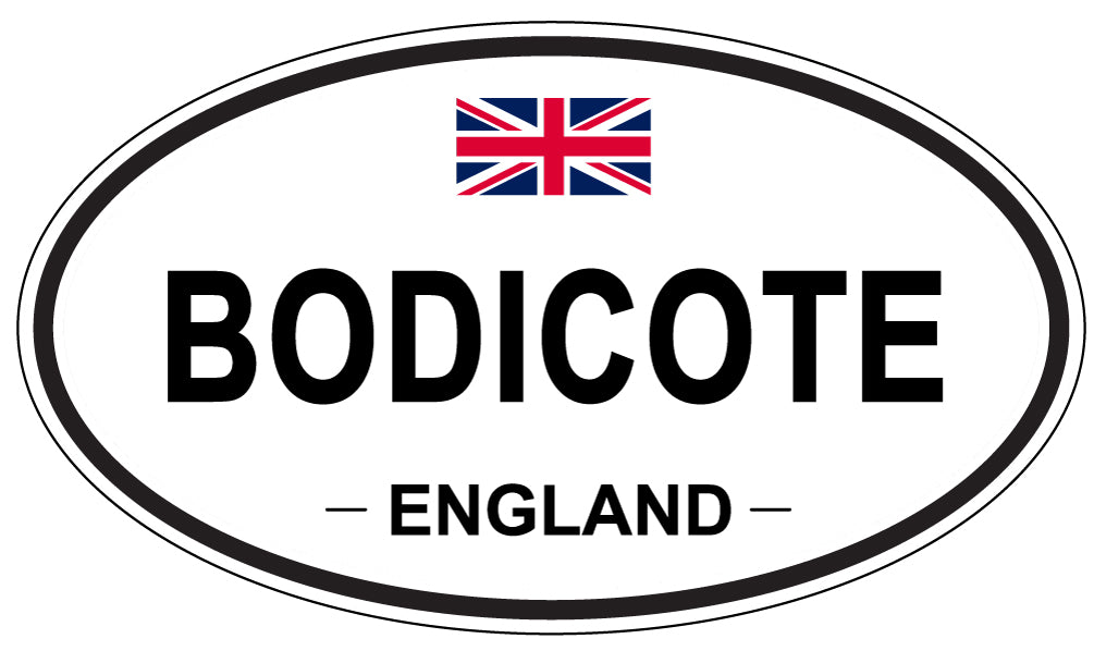 BODICOTE, England - Oval Magnet