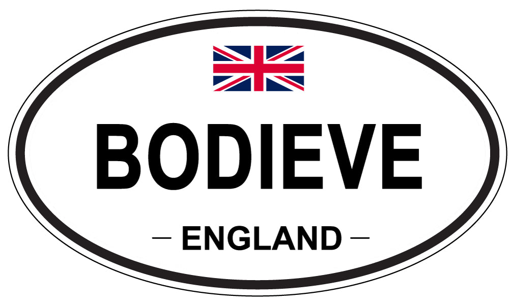 BODIEVE, England - Oval Magnet