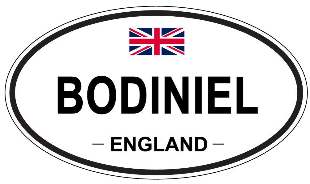 BODINIEL, England - Oval Magnet