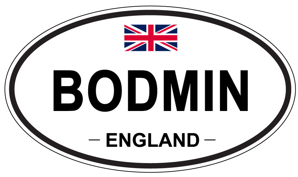 BODMIN, England - Oval Magnet