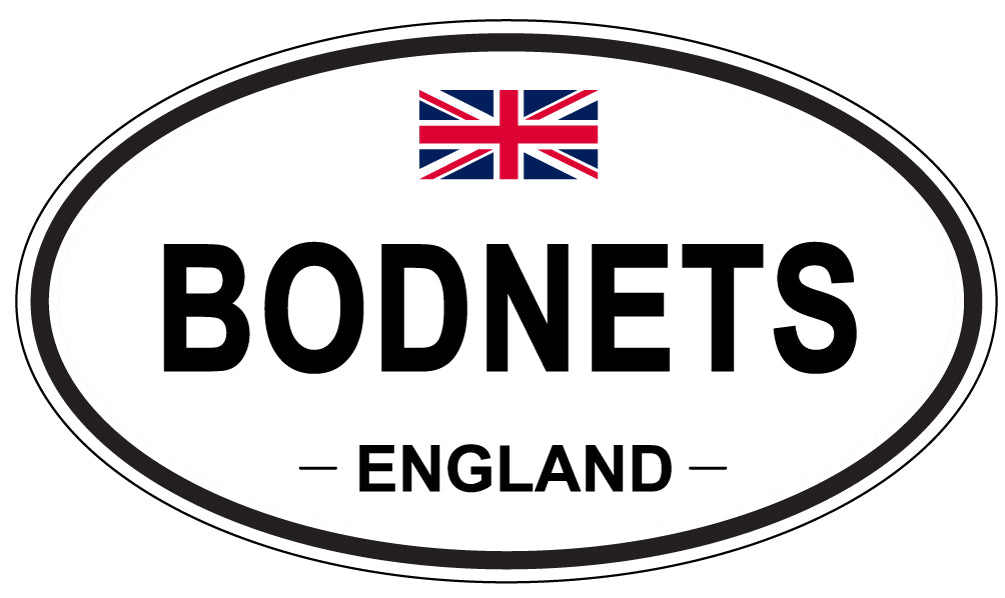 BODNETS, England - Oval Magnet
