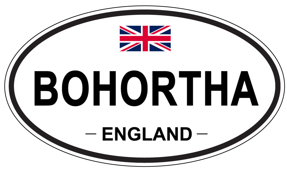 BOHORTHA, England - Oval Magnet