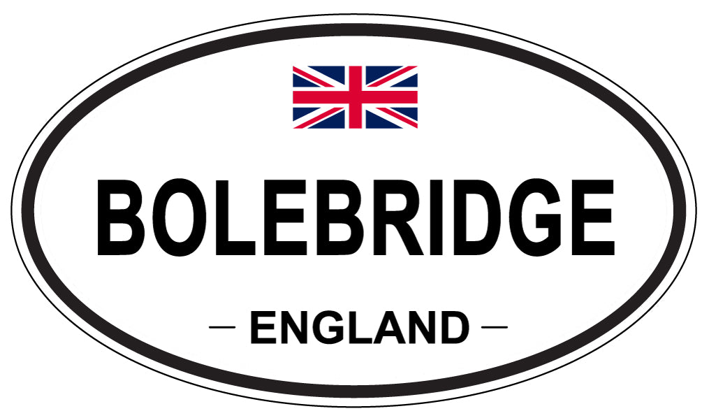 BOLEBRIDGE, England - Oval Magnet