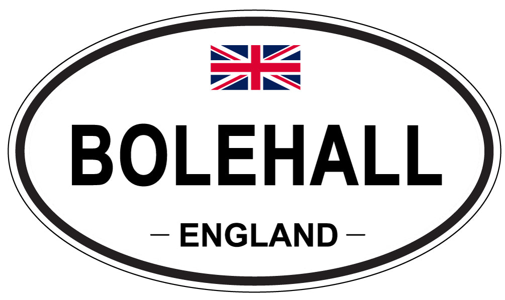 BOLEHALL, England - Oval Magnet