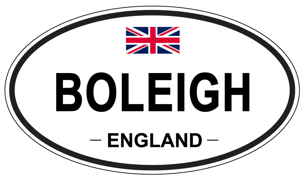 BOLEIGH, England - Oval Magnet