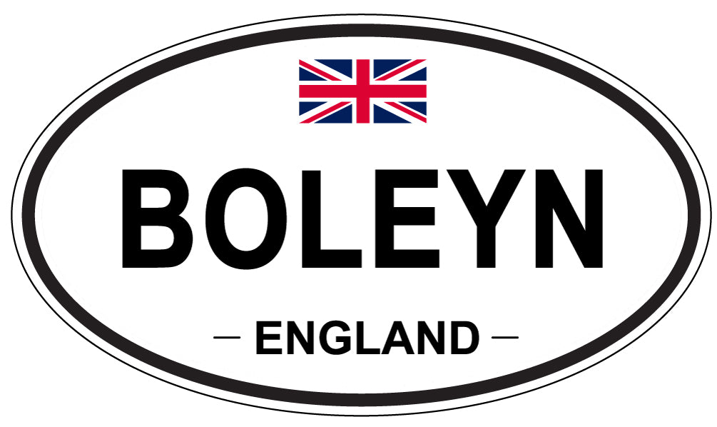 BOLEYN, England - Oval Magnet