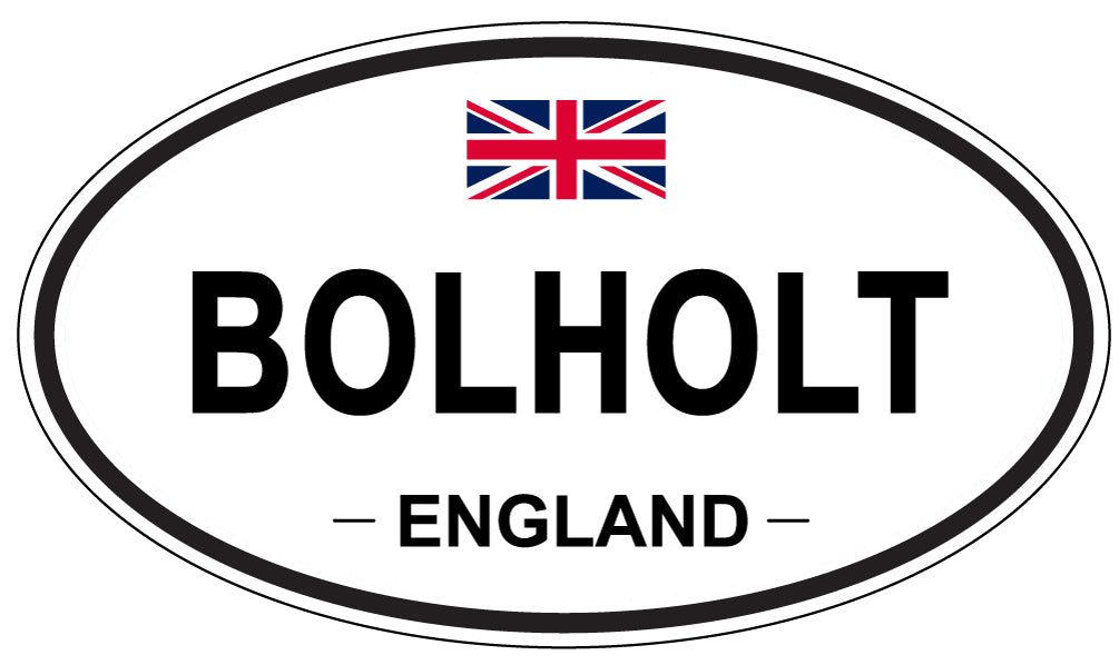 BOLHOLT, England - Oval Magnet