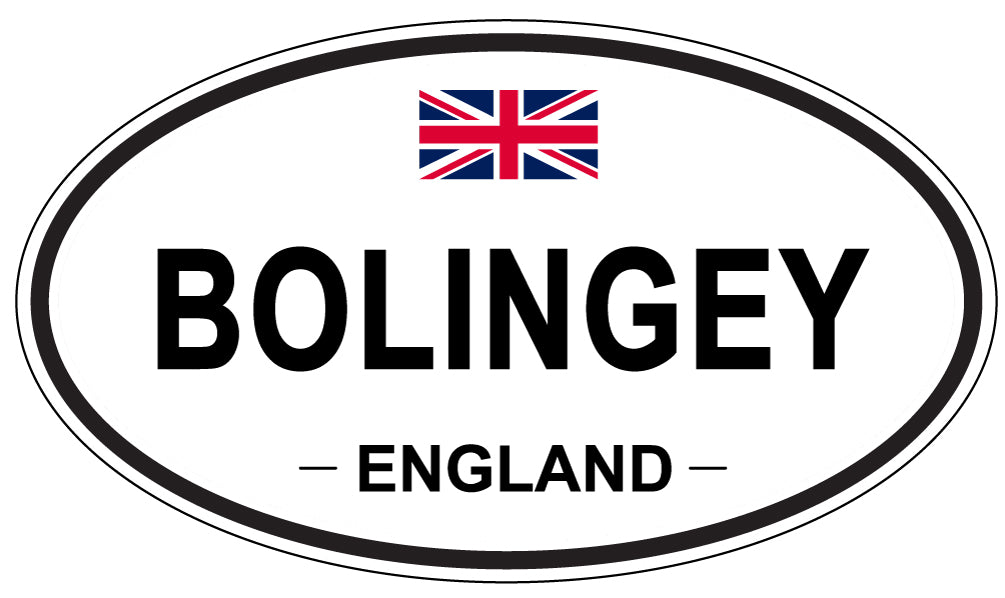 BOLINGEY, England - Oval Magnet