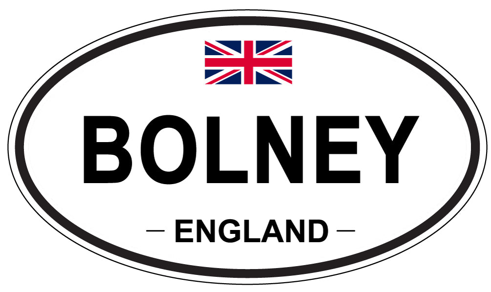 BOLNEY, England - Oval Magnet
