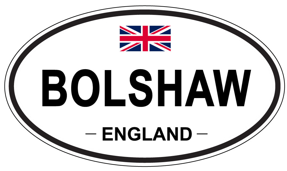 BOLSHAW, England - Oval Magnet