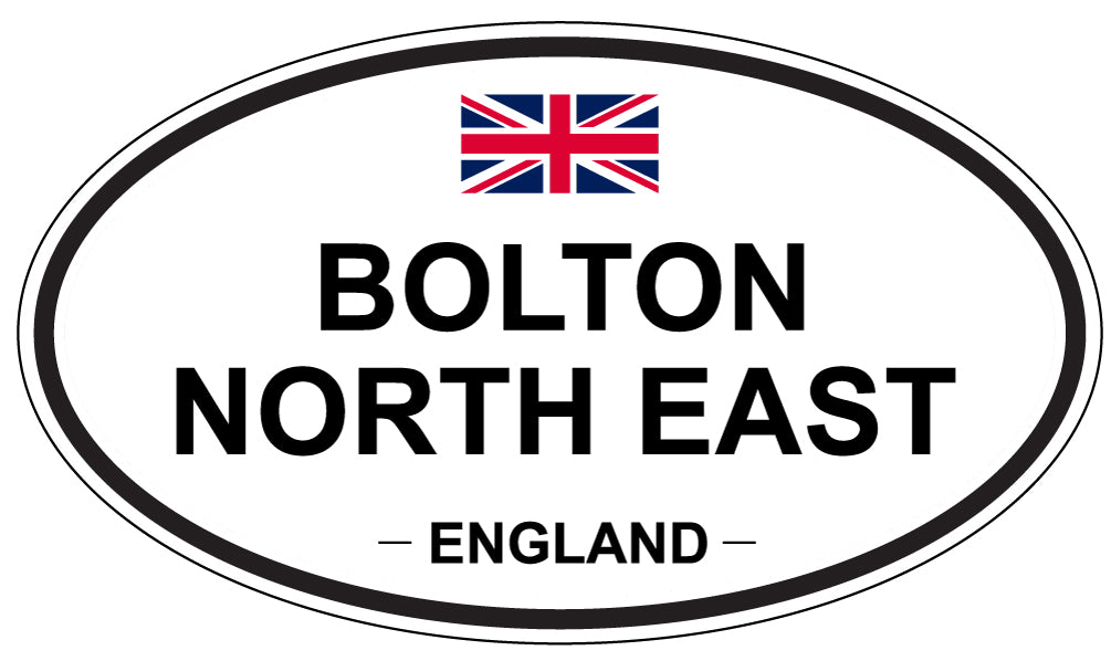BOLTON NORTH EAST, England - Oval Magnet