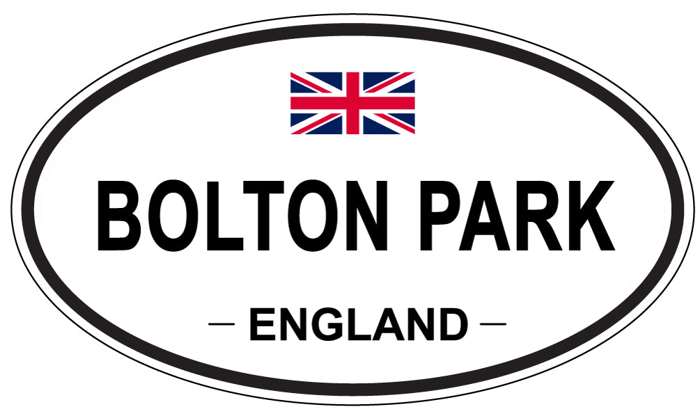 BOLTON PARK, England - Oval Magnet