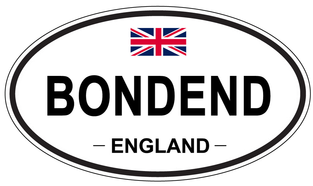 BONDEND, England - Oval Magnet