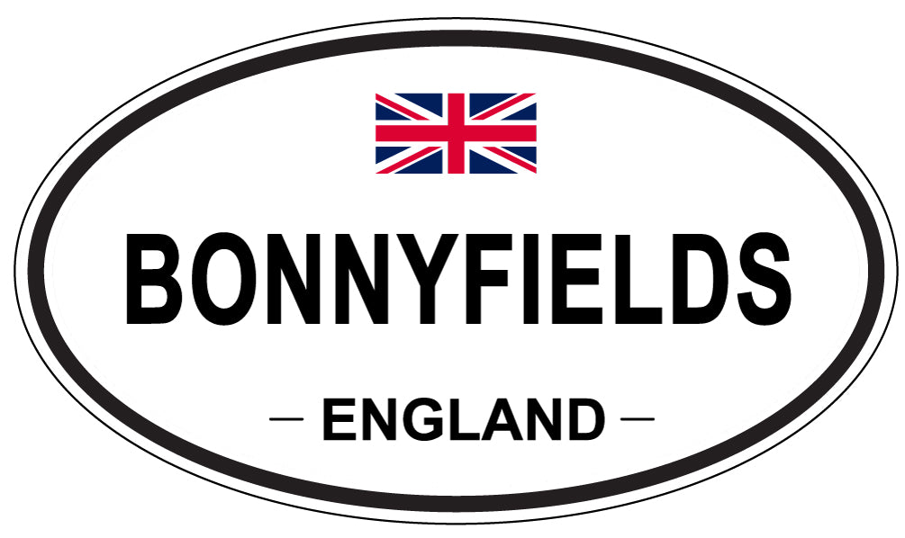 BONNYFIELDS, England - Oval Magnet